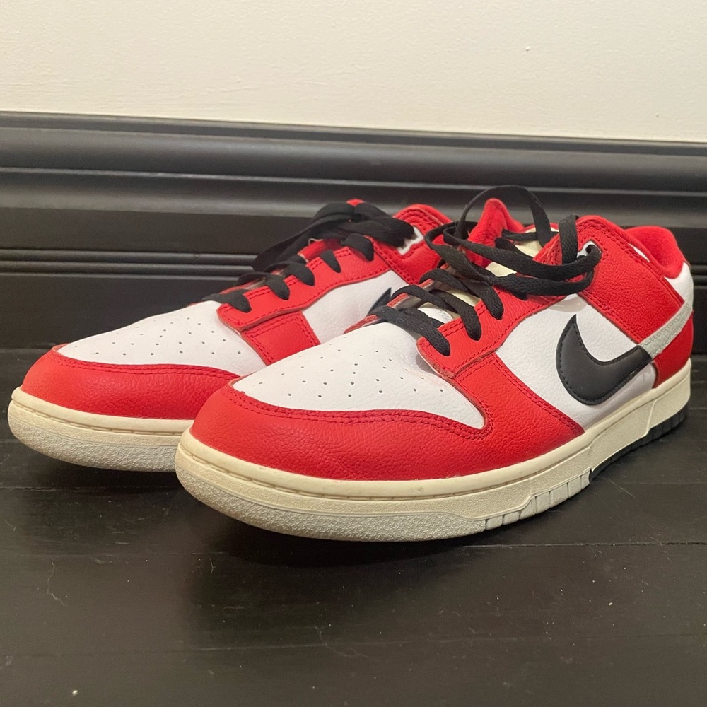 Nike Dunk Chicago Split Colorway in 13! Sold out!